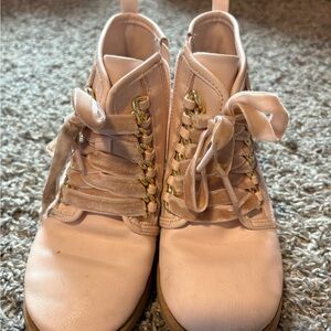 Stylish Pink Kids Boots